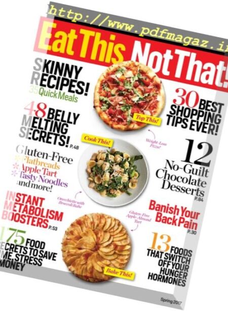 Eat This, Not That! – Spring 2017 Cover