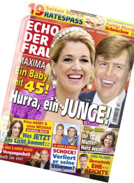 Echo der Frau – 19 April 2017 Cover