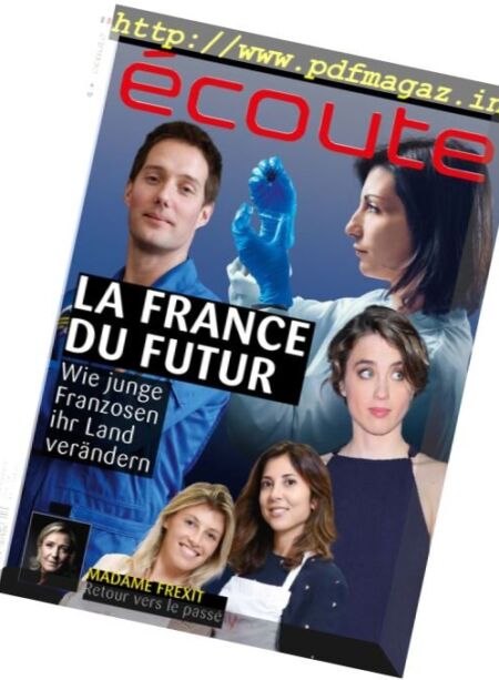 Ecoute – April 2017 Cover