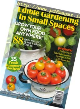 Edible – Gardening In Small Spaces 2017