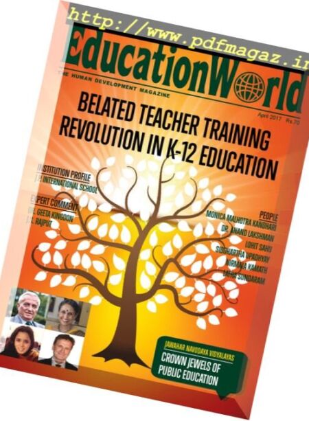 EducationWorld – April 2017 Cover