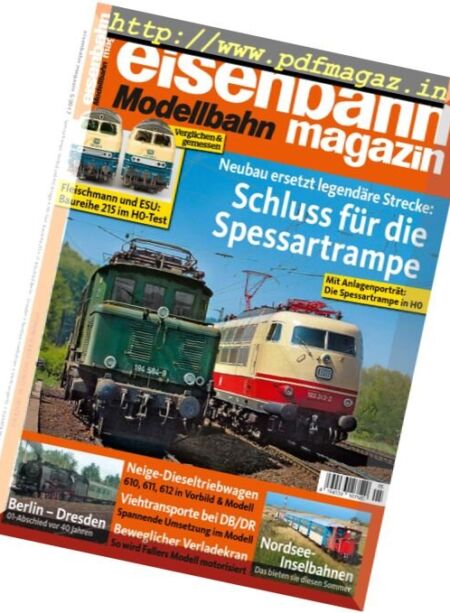 Eisenbahn Magazin – Mai 2017 Cover