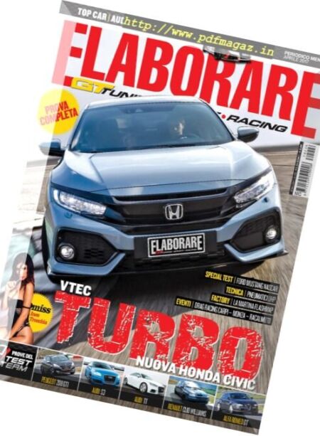 Elaborare – Aprile 2017 Cover