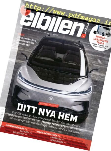 Elbilen I Sverige – Februari-Mars 2017 Cover