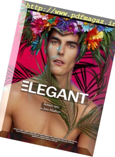 Elegant Magazine – Beauty N 1, March 2017 Cover