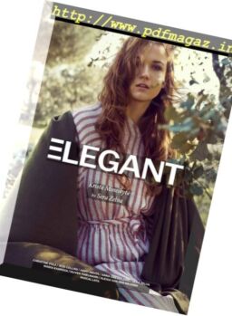 Elegant Magazine – Fashion N 10, March 2017