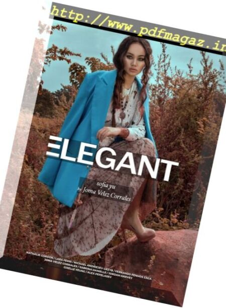 Elegant Magazine – Fashion N 11, March 2017 Cover