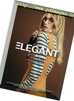 Elegant Magazine – Fashion N 12, February 2017