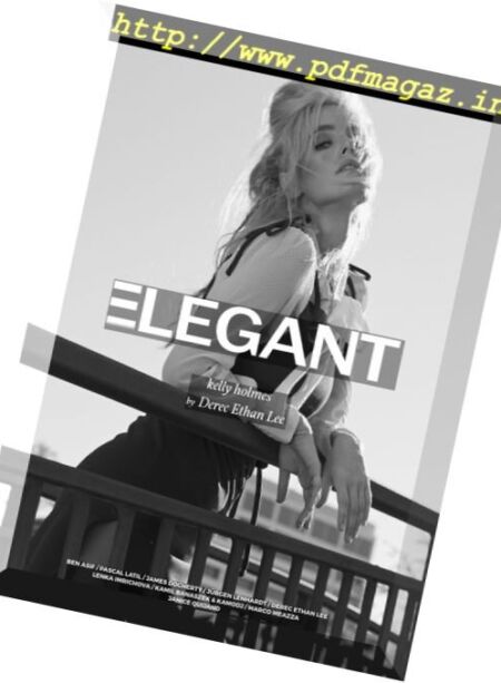 Elegant Magazine – Fashion N 15, March 2017 Cover