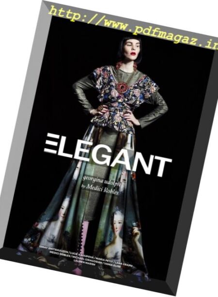 Elegant Magazine – Fashion N 17, March 2017 Cover