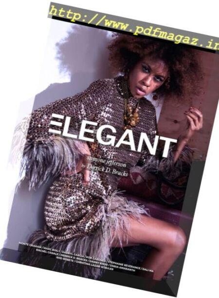 Elegant Magazine – Fashion N 5, February 2017 Cover