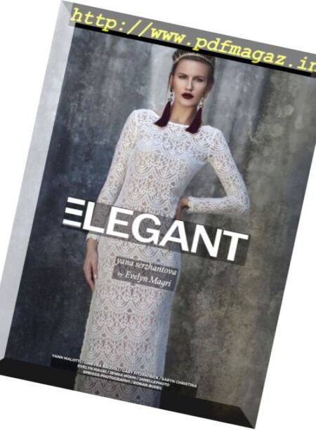 Elegant Magazine – Fashion N 6, February 2017 Cover