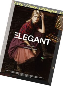 Elegant Magazine – Fashion N 9, (February 2017)