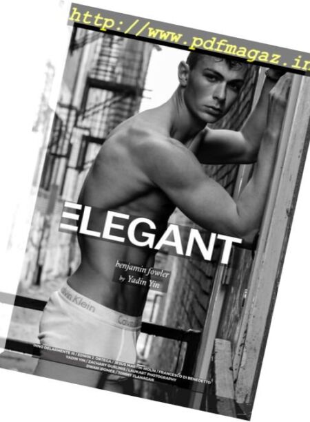 Elegant Magazine – Men N 2, February 2017 Cover