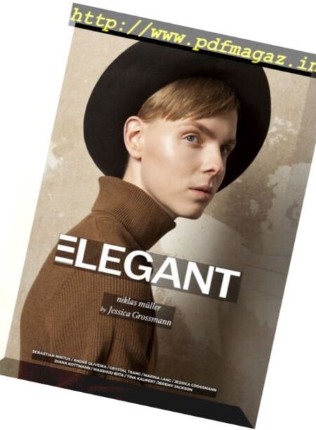 Elegant Magazine – Men N 2, March 2017 Cover