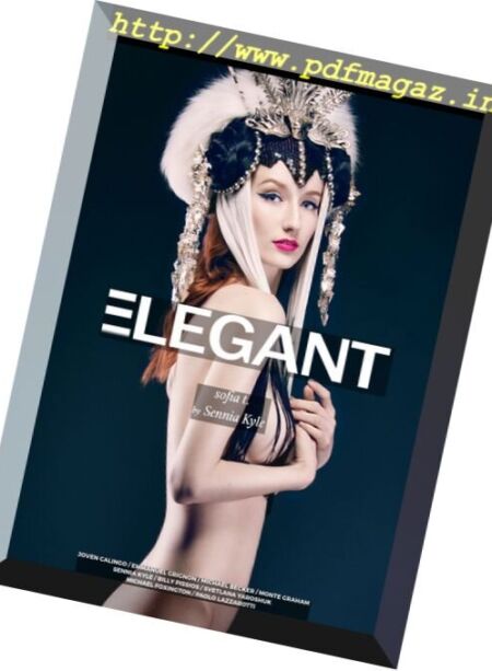 Elegant Magazine – Sensual N 2, January 2017 Cover