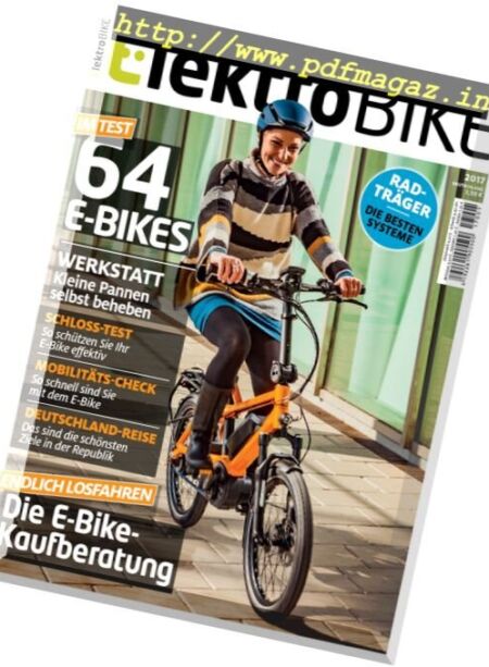 ElektroBike – 2017 Cover