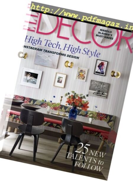 Elle Decor USA – May 2017 Cover