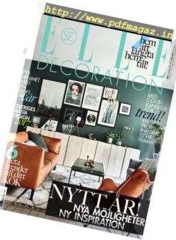Elle Decoration Sweden – Februari 2017