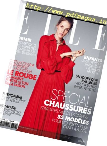 Elle France – 21 au 27 Avril 2017 Cover