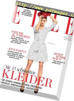 Elle Germany – Mai 2017