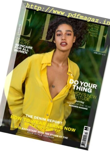 Elle UK – April 2017 Cover