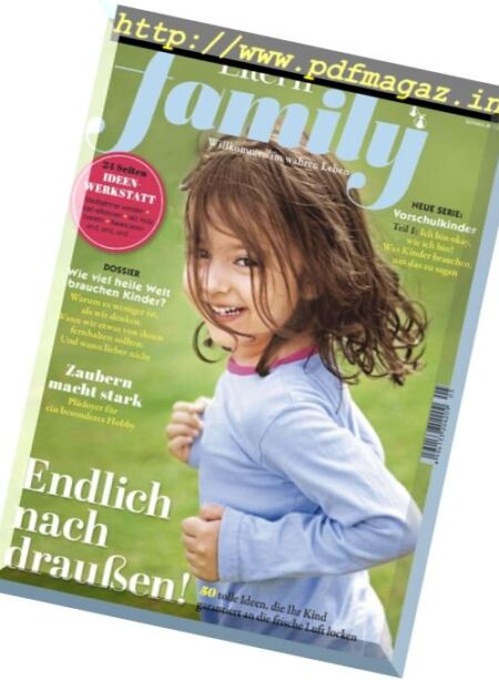 Eltern Family – Mai 2017 Cover