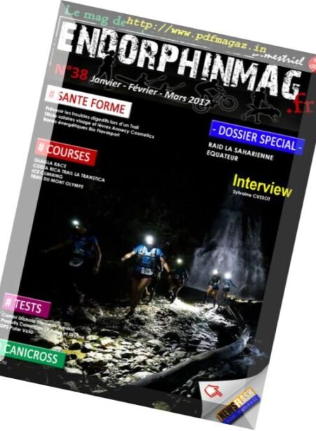 Endorphinmag – Janvier-Fevrier 2017 Cover