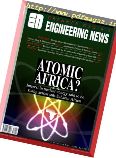 Engineering News – 21 April 2017 Cover