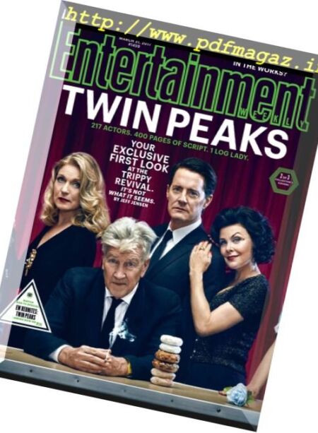 Entertainment Weekly – 31 March 2017 Cover