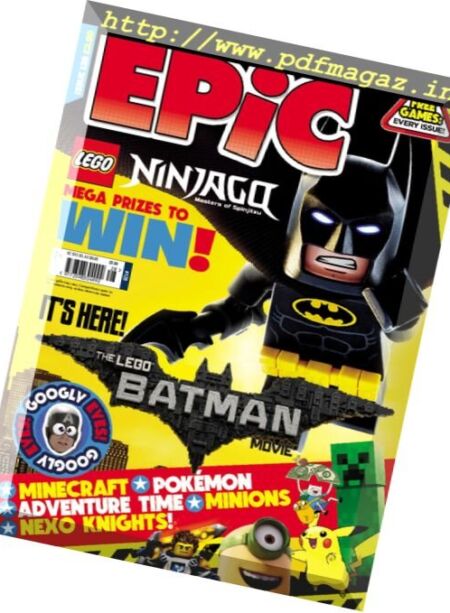 Epic Magazine – Issue 128, 2017 Cover