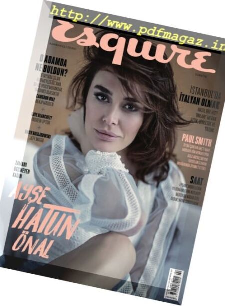 Esquire Turkey – Nisan 2017 Cover