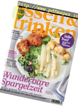 Essen und Trinken – Mai 2017