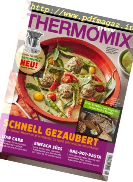 Essen und Trinken mit Thermomix – Nr.1, 2017 Cover