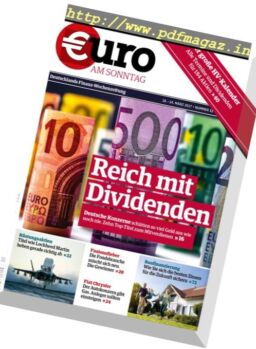 Euro am Sonntag – 18 Marz 2017