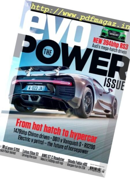 evo UK – June 2017 Cover