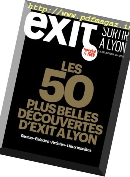Exit Mag – Avril 2017 Cover