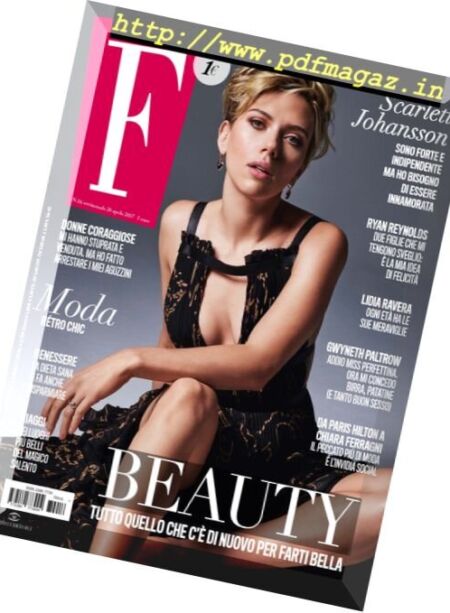 F – 26 Aprile 2017 Cover