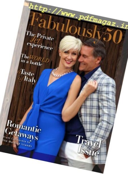 Fabulously50 – Travel Issue 2017 Cover
