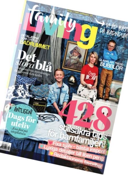 Family Living – Maj-Juni 2017 Cover