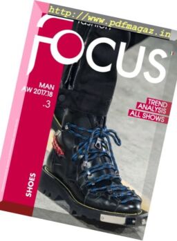 Fashion Focus Man Shoes – Issue 3, Fall-Winter 2017-2018