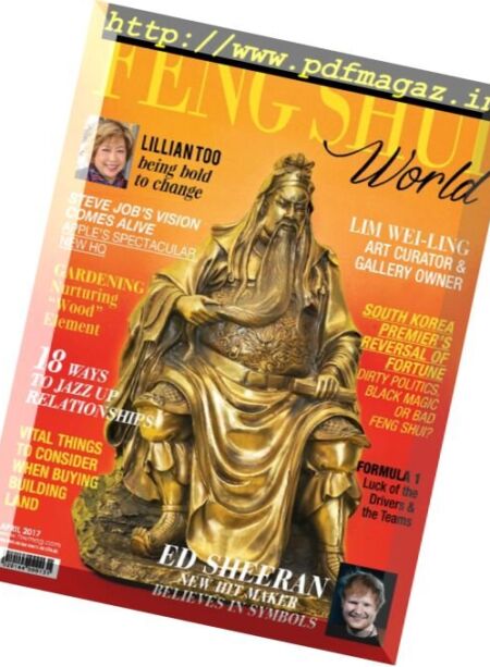 Feng Shui World – April 2017 Cover