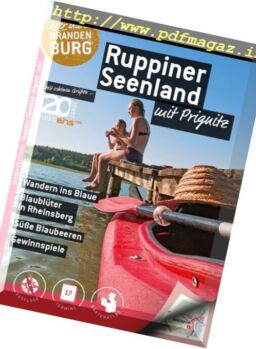 Ferienzeitung Ruppiner Seenland und Prignitz – 2017