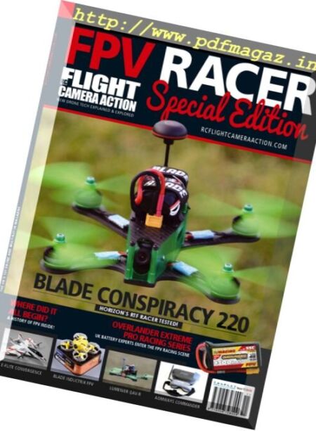 Flight Camera Action – Special Issue 11, FPV Racer – Spring 2017 Cover