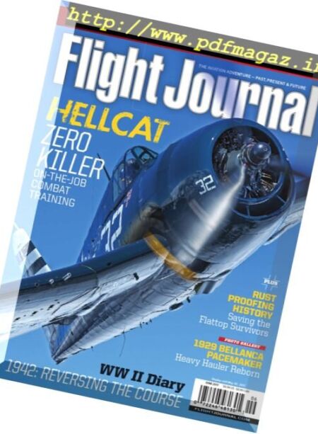 Flight Journal – June 2017 Cover