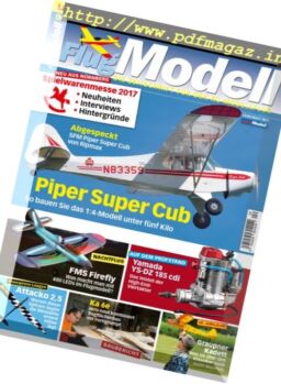 Flugmodell – April 2017