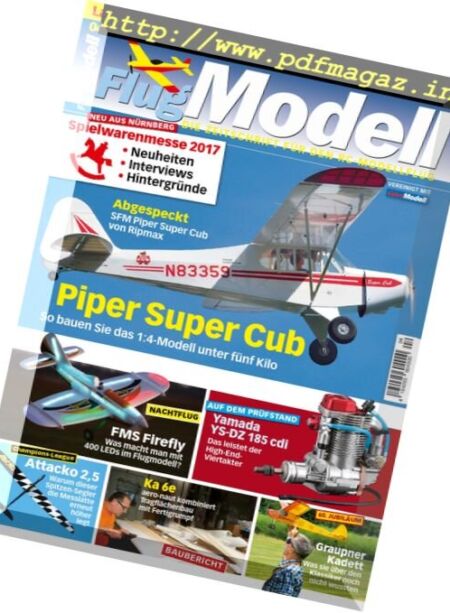 Flugmodell – April 2017 Cover