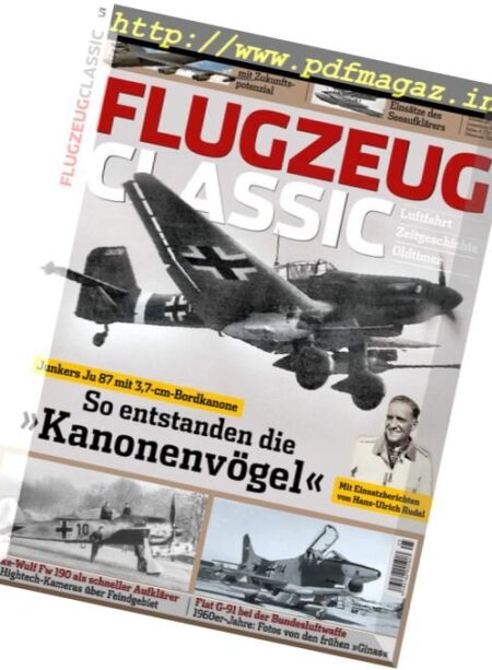 Flugzeug Classic – Mai 2017 Cover