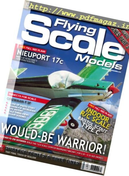Flying Scale Models – April 2017 Cover
