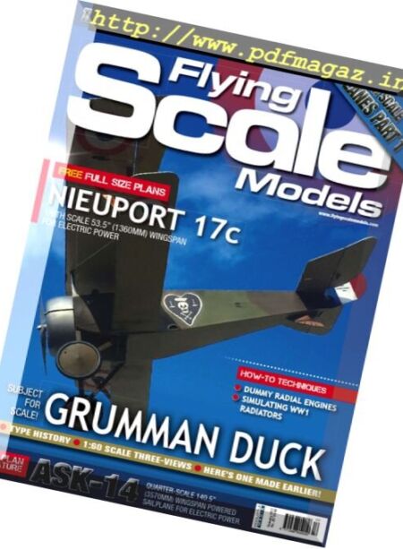 Flying Scale Models – February 2017 Cover